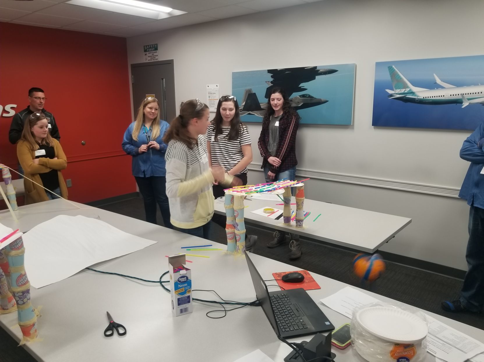 Collins Aerospace hosts students